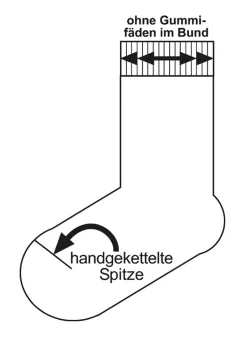 Outlet BADER 6 Paar Wohlfühl-Socken