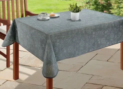 Hot BADER Abwaschbare Garten-Tischdecke anthrazit