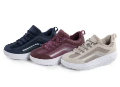 Discount BADER Aerosoft-Walker-Schnürschuhe mit auswechselbarer Weichschaum-Einlegesohle BEERE