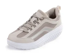 Sale BADER Aerosoft-Walker-Schnürschuhe mit auswechselbarer Weichschaum-Einlegesohle BEIGE
