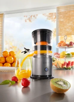 Hot BADER Akku-Entsafter Livington "JuiceBoost" SCHWARZ