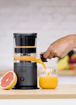 Hot BADER Akku-Entsafter Livington "JuiceBoost" SCHWARZ