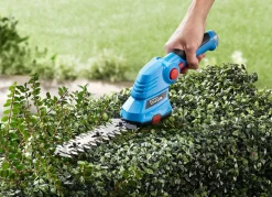 Best GÜDE Akku-Gartenpflege-Set BLAU-SCHWARZ