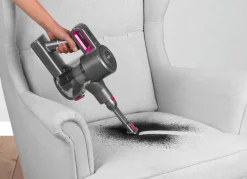 Sale BADER Akku-Handstaubsauger, ideal für Allergiker ANTHRAZIT-PINK