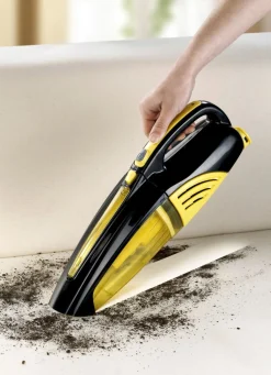 Sale BADER Akku-Handstaubsauger 2-in-1 SCHWARZ/GELB