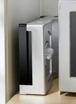 Outlet BADER Allesschneider mit Edelstahl-Schneidscheibe SILBER