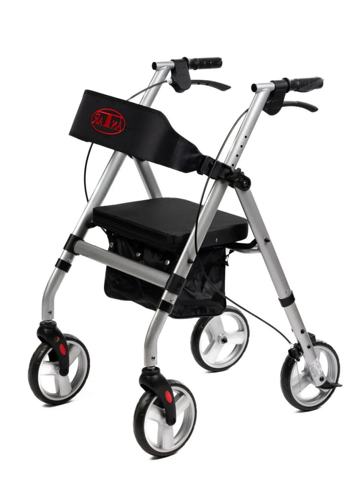 BADER Alu-Rollator SILBER