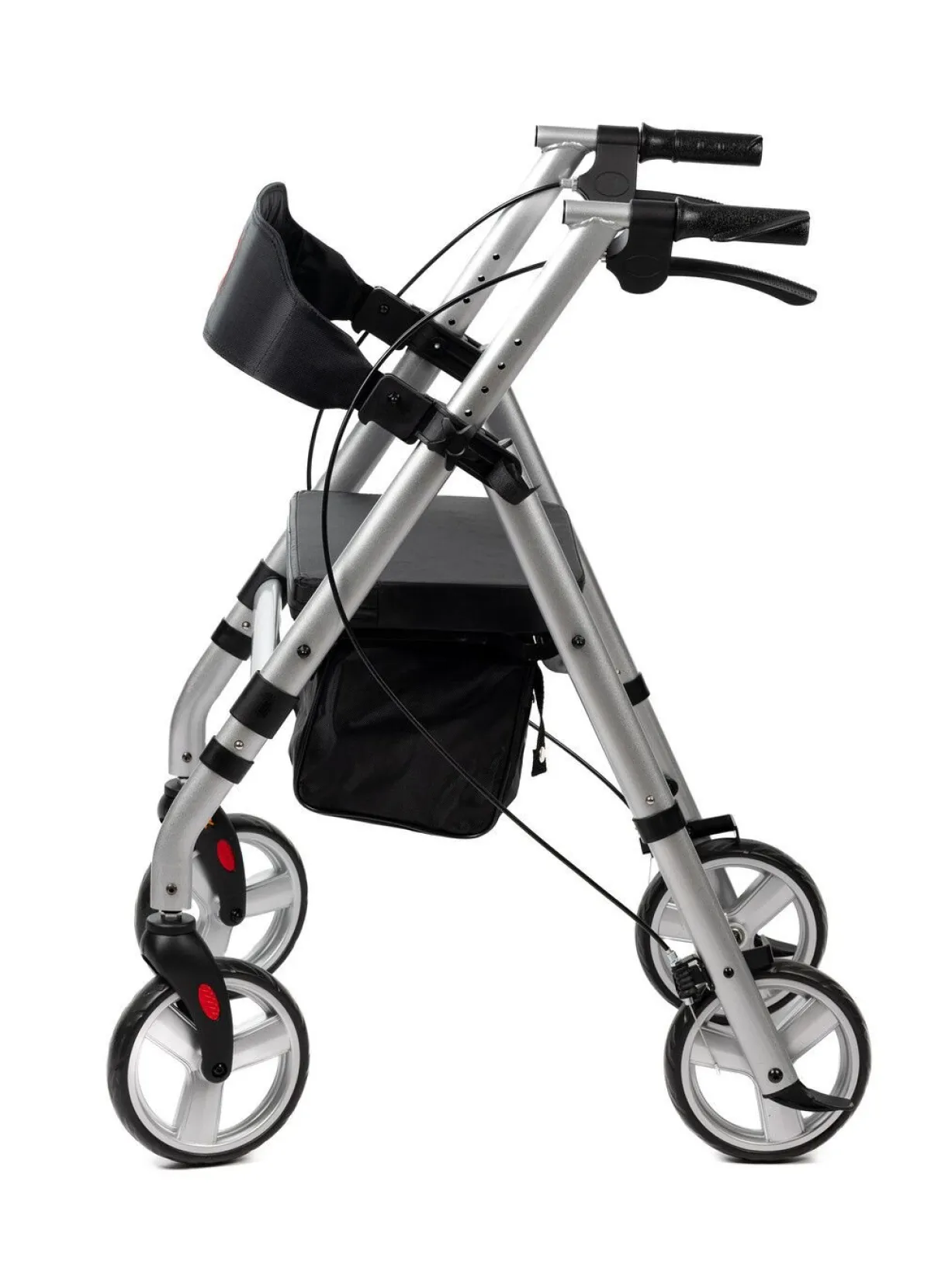 BADER Alu-Rollator SILBER