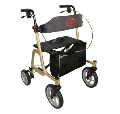 Hot BADER Alu-Rollator GOLD