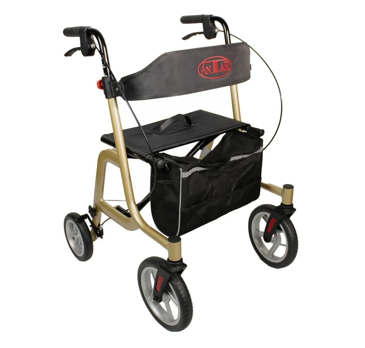 Hot BADER Alu-Rollator GOLD