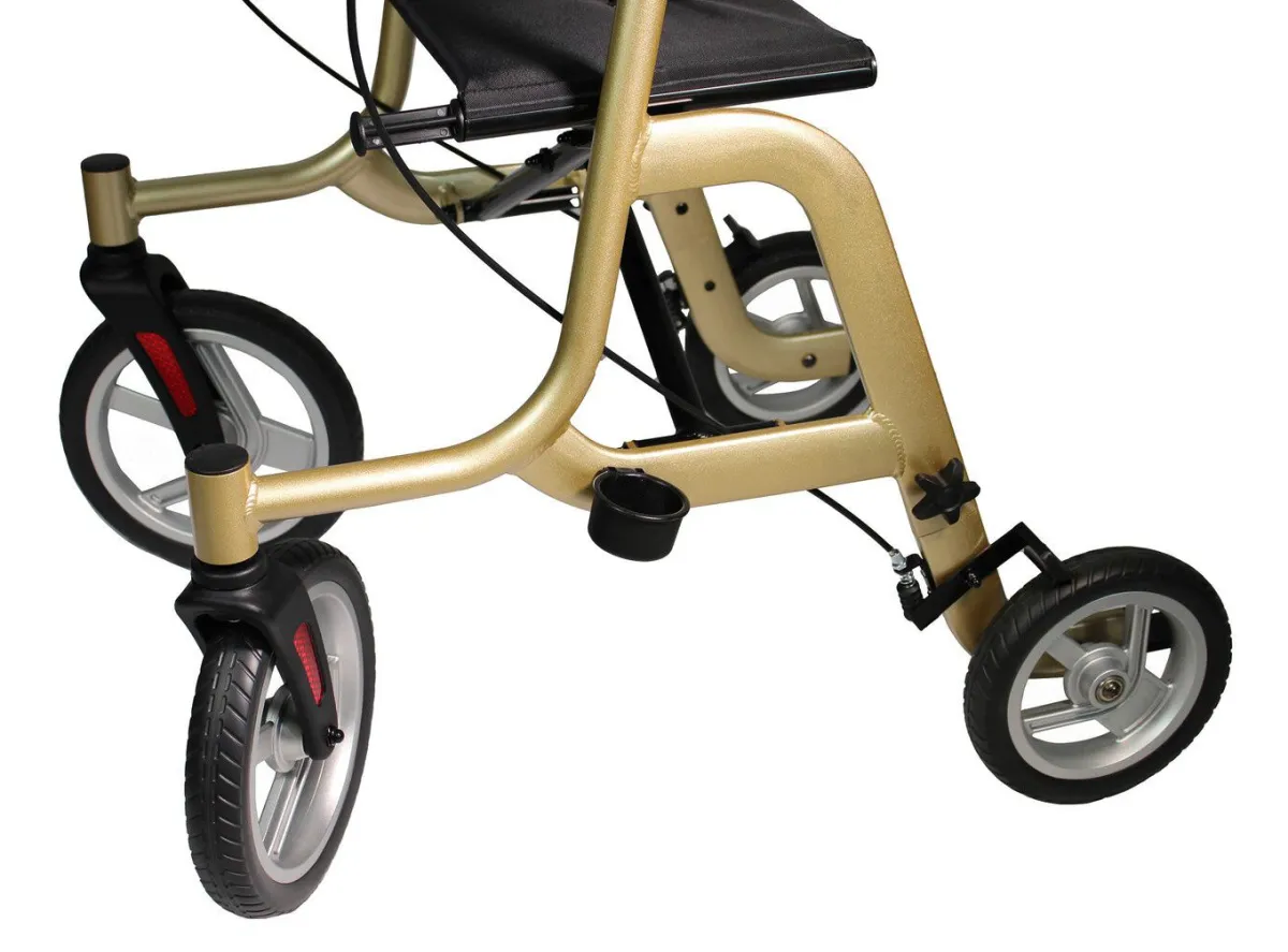 Hot BADER Alu-Rollator GOLD