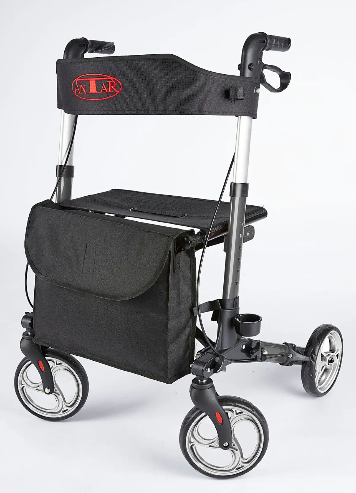 Hot BADER Alu-Rollator mit Premium-Ausstattung ANTHRAZIT