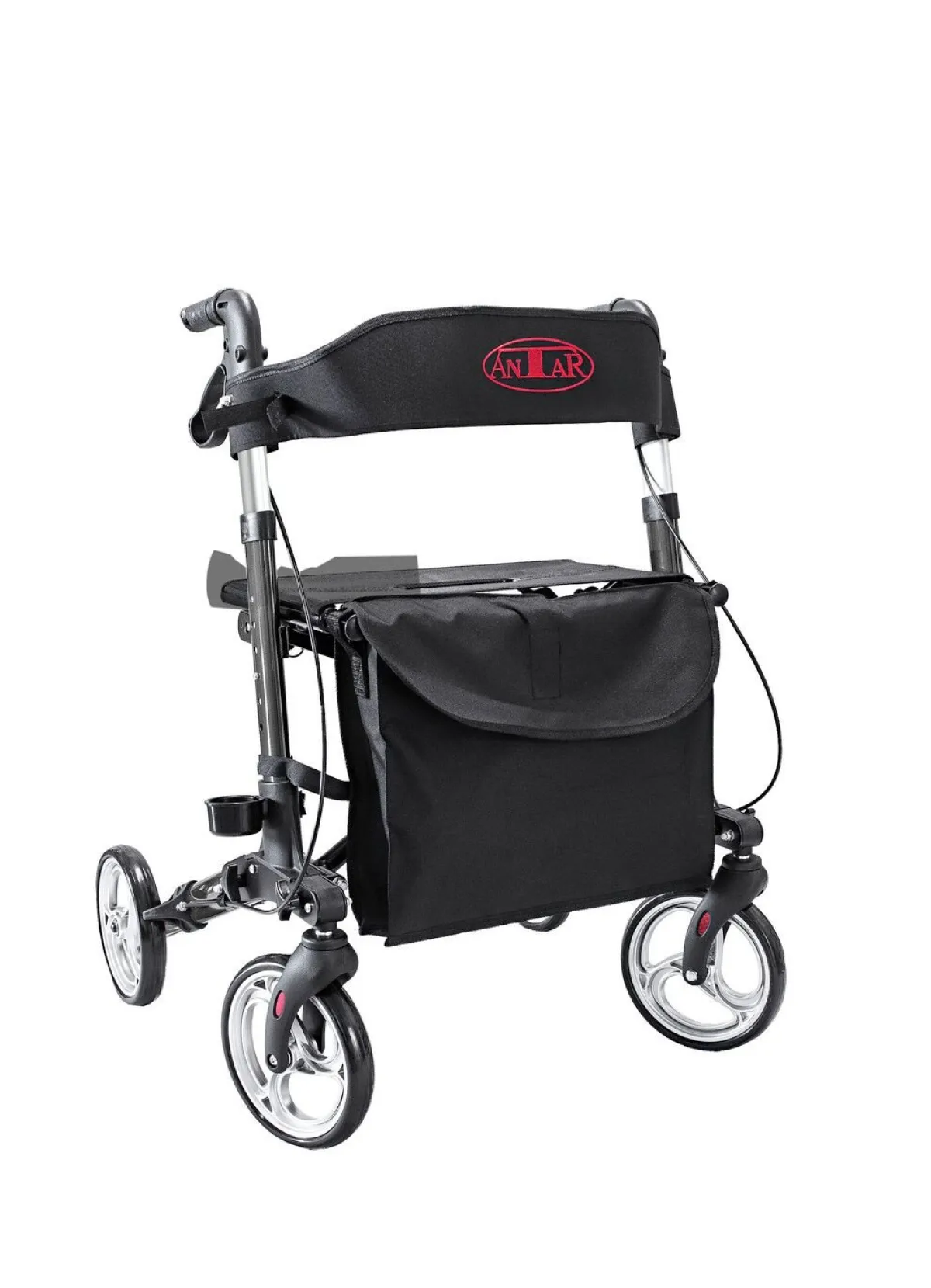 Hot BADER Alu-Rollator mit Premium-Ausstattung ANTHRAZIT