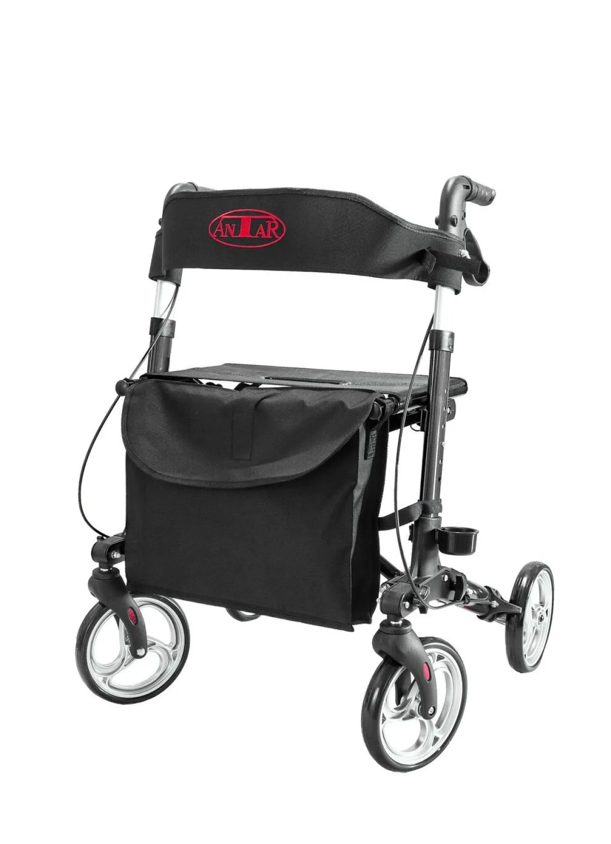 Hot BADER Alu-Rollator mit Premium-Ausstattung ANTHRAZIT