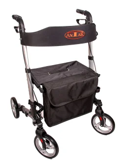 Best BADER Alu-Rollator mit Premium-Ausstattung SILBER
