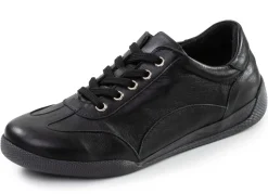 ANDREA CONTI , bequeme Damen-Sneaker, Weite G, mit herausnehmbarem Fußbett SCHWARZ
