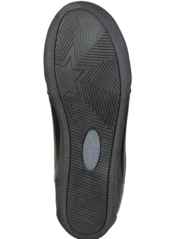 ANDREA CONTI , bequeme Damen-Sneaker, Weite G, mit herausnehmbarem Fußbett SCHWARZ