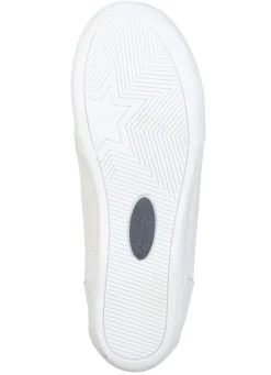 New ANDREA CONTI , bequeme Damen-Sneaker, Weite G, mit herausnehmbarem Fußbett WEISS