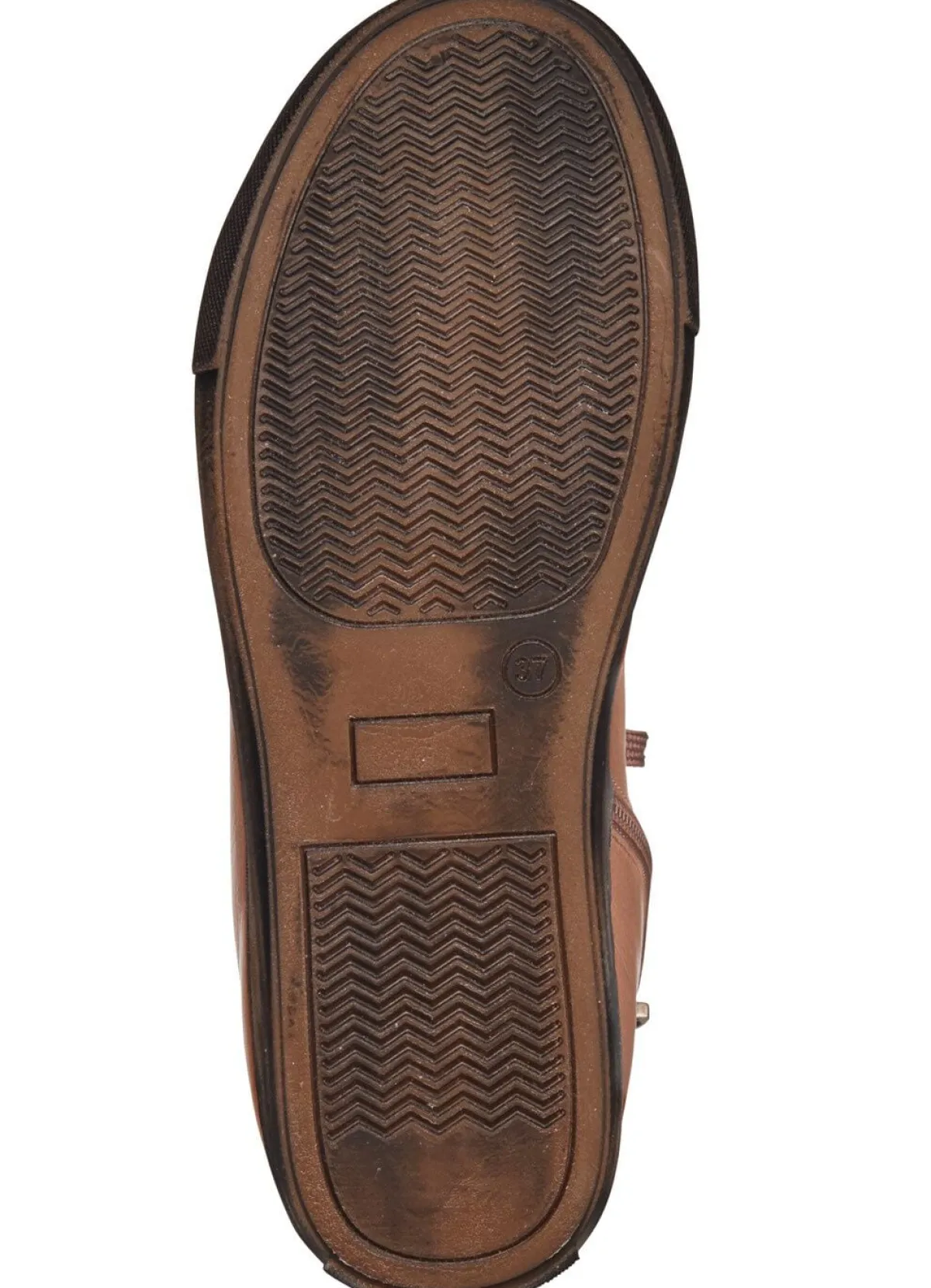 Hot BADER Andrea Conti, klassiche Damen-Stiefeletten, Winterschuhe, mit herausnehmbarem Fußbett COGNAC