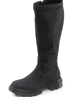 Hot ANDREA CONTI , klassische Damen-Stiefel, mit Innenreißverschluss SCHWARZ