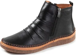 Sale ANDREA CONTI , klassische Damen-Boots, mit herausnehmbarem Fußbett SCHWARZ