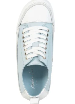 Hot ANDREA CONTI , leichte Damen-Sneaker, Weite G, mit herausnehmbarem Fußbett HELLBLAU