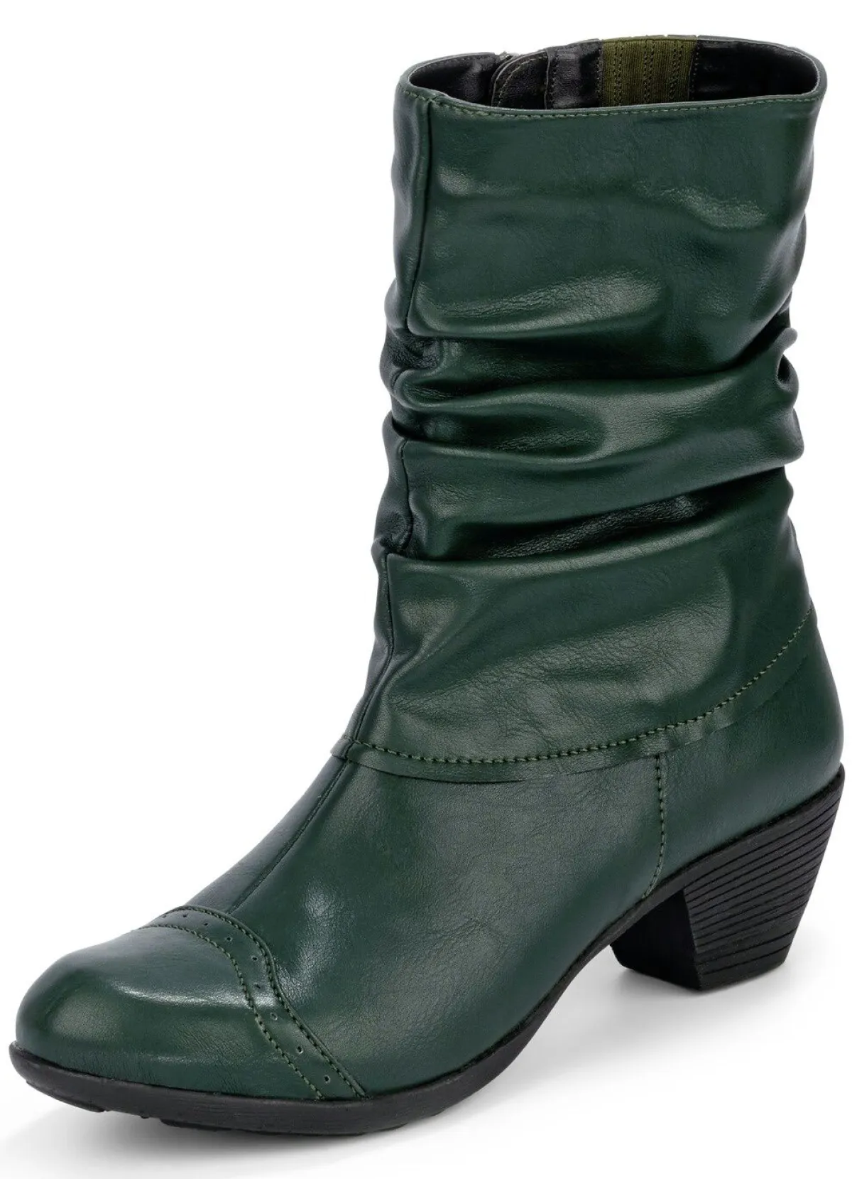BADER Andrea Conti, modische Damen-Stiefeletten, Winterschuhe, mit Reißverschluss TANNE
