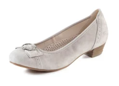 Clearance ANDREA CONTI , schicke Damen-Pumps, mit Gummizug KIESEL