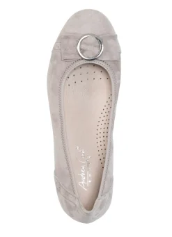 Clearance ANDREA CONTI , schicke Damen-Pumps, mit Gummizug KIESEL