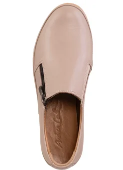 New ANDREA CONTI Slipper aus Nappaleder KIESEL