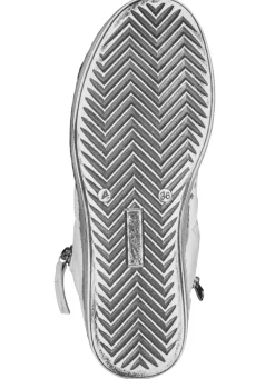 Sale ANDREA CONTI , sommerliche Damen-Stiefeletten, mit herausnehmbarem Fußbett WEISS