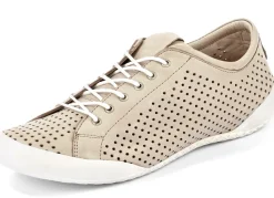 Best BADER Andrea Conti, sommerliche Damen-Schnürschuhe, mit herausnehmbarem Fußbett KIESEL