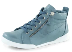Hot ANDREA CONTI , sportive Damen-Boots, mit herausnehmbarem Fußbett JEANS