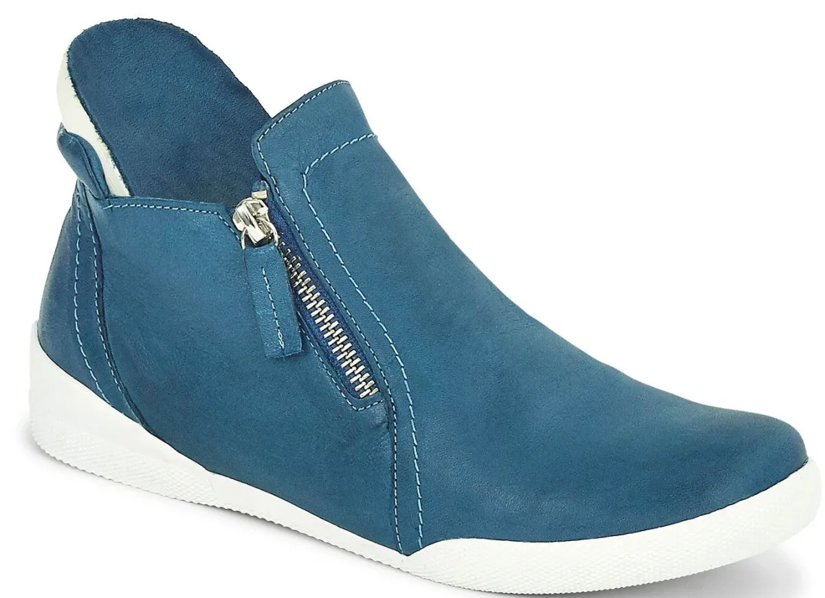 Clearance BADER Andrea Conti, sportliche Damen-Boots, mit herausnehmbarem Fußbett JEANS