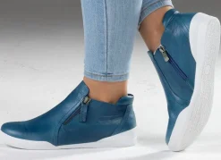 Clearance BADER Andrea Conti, sportliche Damen-Boots, mit herausnehmbarem Fußbett JEANS