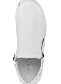 Outlet BADER Andrea Conti, sportliche Damen-Boots, mit herausnehmbarem Fußbett WEISS
