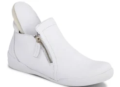 Outlet BADER Andrea Conti, sportliche Damen-Boots, mit herausnehmbarem Fußbett WEISS