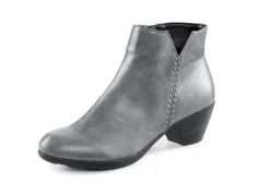 Discount ANDREA CONTI , trendige Damen-Stiefeletten, mit Reißverschluss GRAU
