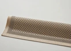 BADER Angenehm flache Brücken und Teppiche in Sisaloptik CREME