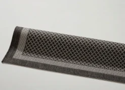 Hot BADER Angenehm flache Brücken und Teppiche in Sisaloptik ANTHRAZIT