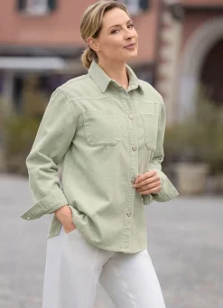 Best BADER Angesagte Cordjacke PISTAZIE