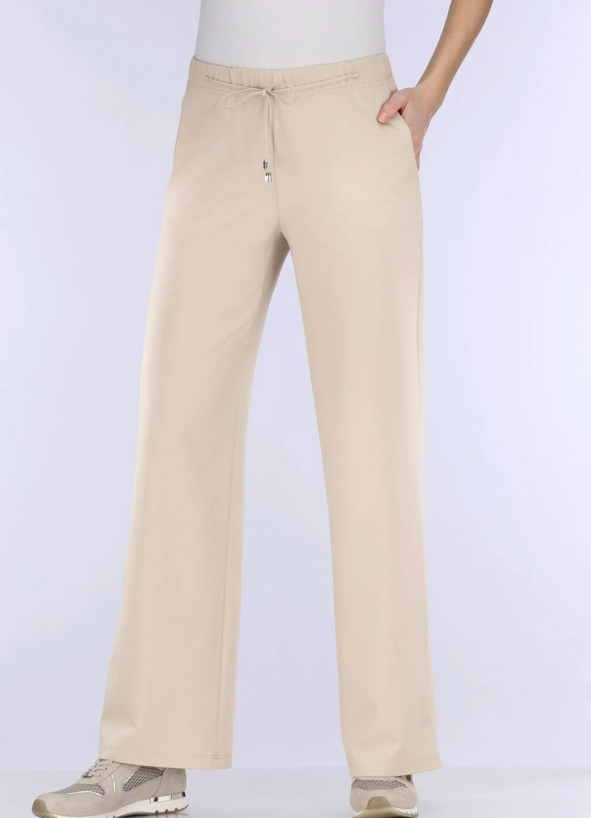 Best BADER Angesagte Hose in modischer Weite BEIGE