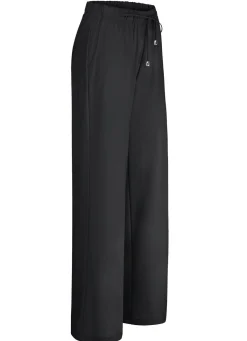 Sale BADER Angesagte Hose in modischer Weite SCHWARZ