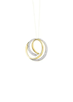 BADER Anhänger in Bicolor mit Zirkonia