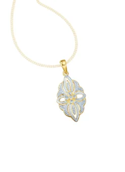 Discount BADER Anhänger mit Diamanten im Blumendesign