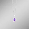 Outlet BADER Anhänger mit echt Amethyst und synth. Zirkonia
