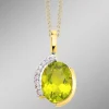 Outlet BADER Anhänger mit echt Peridot und synth. Zirkonia