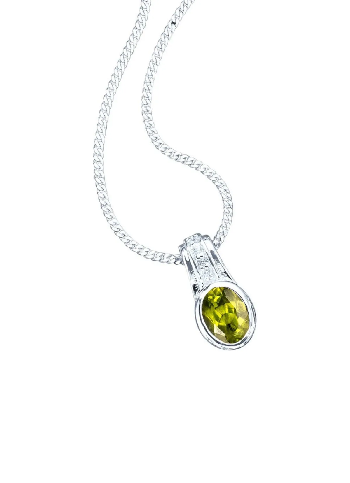 Discount BADER Anhänger mit echt Peridot und synth. Zirkonia