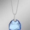 BADER Anhänger mit Swarovski®-Kristall und Ankerkette