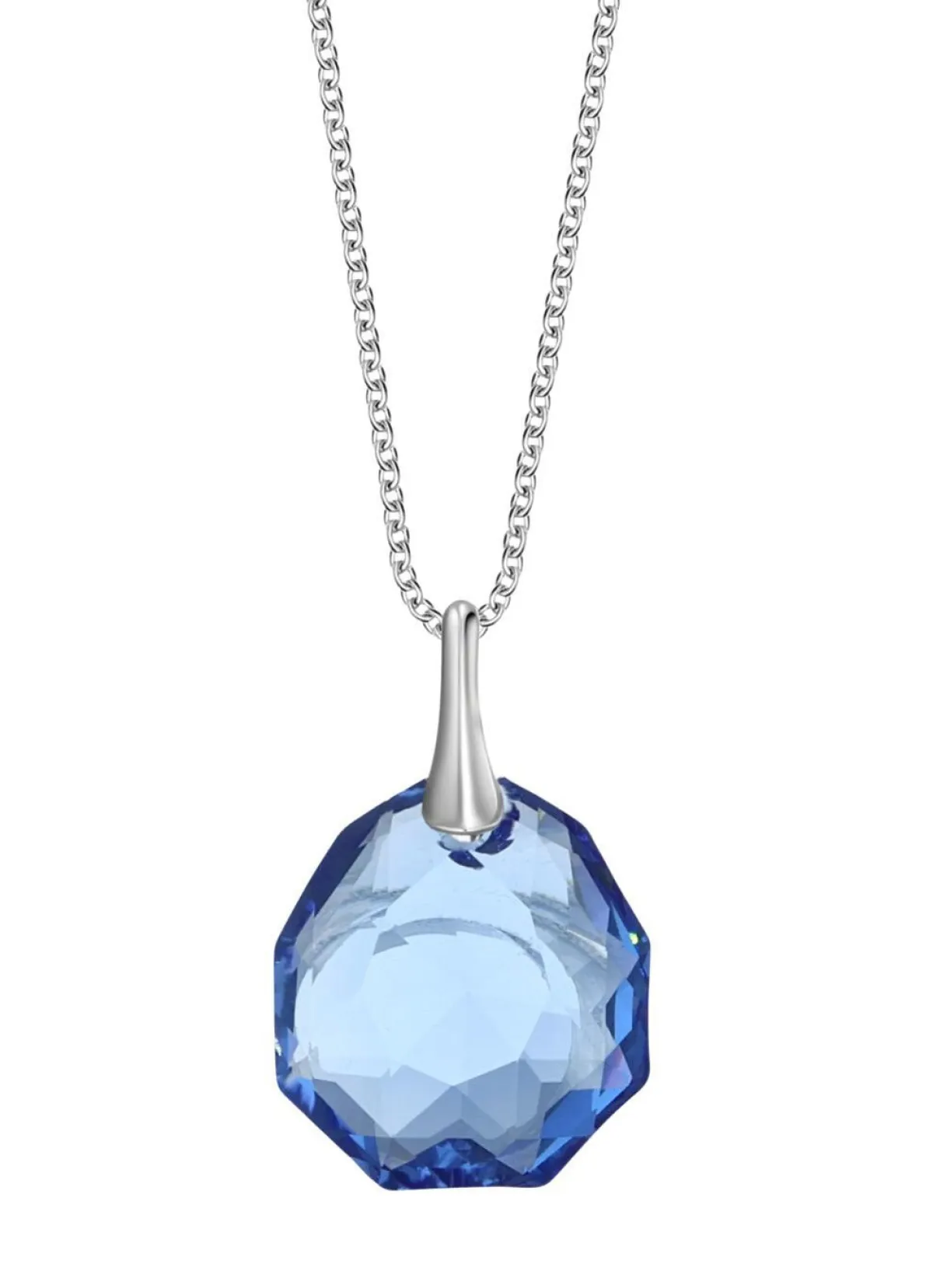 BADER Anhänger mit Swarovski®-Kristall und Ankerkette